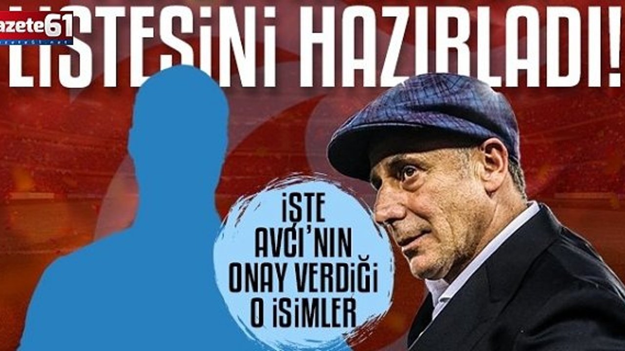Trabzonspor'da yerli operasyonu! 5 yıldız listede