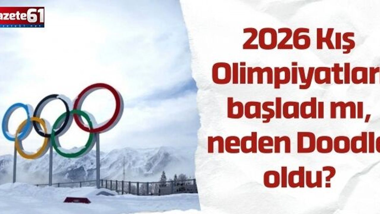 2026 Kış Olimpiyatları başladı mı, neden Doodle oldu?