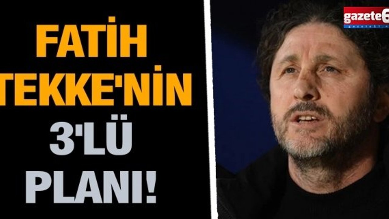 Fatih Tekke'nin 3'lü planı! İşte derbi öncesi hocanın kafasındaki ihtimaller