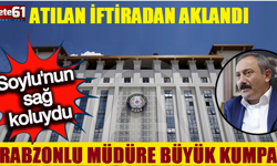 TRABZONLU EMNİYET MÜDÜRÜNE BÜYÜK KUMPAS... SONUNDA AKLANDI