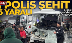 1 polis şehit oldu, 16 polis yaralandı!