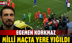 Egemen Korkmaz maç sırasında yere yığıldı: Hastaneye kaldırıldı!