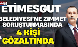 Etimesgut Belediyesi’ne zimmet soruşturması: 4 gözaltı