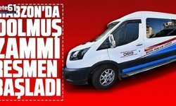 TRABZON'DA DOLMUŞ ZAMMI UYGULAMAYA GEÇTİ