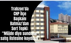 “Müjde diye sundular, satış listesine koydular!”