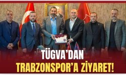 TÜGVA'dan Trabzonspor'a ziyaret!