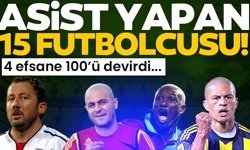 İşte Süper Lig tarihinin en çok asist yapan 15 futbolcusu!