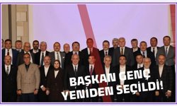 Başkan Genç yeniden seçildi!