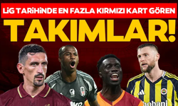 Süper Lig tarihinin en çok kırmızı kart gören takımları belli oldu!