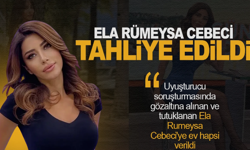 Ela Rumeysa Cebeci ev hapsi ile tahliye edildi