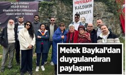 Ünlü oyuncu Melek Baykal’dan duygulandıran paylaşım!