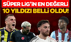 Süper Lig’in en değerli 10 futbolcusu belli oldu!