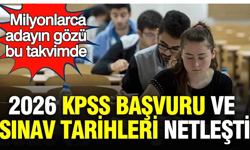 KPSS Ortaöğretim, Ön Lisans, Lisans, DHBT başvuruları ne zaman?