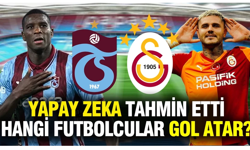 Yapay zeka Trabzonspor - Galatasaray derbisinde gol atacak futbolcuları açıkladı