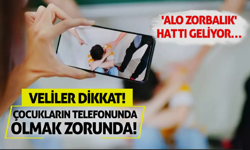 Okullarda tek tuşla 'Alo zorbalık' dönemi başlıyor