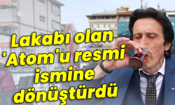 Lakabı olan 'Atom'u resmi ismine dönüştürdü