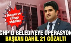 Ataşehir Belediyesi'ne baskın: Başkan gözaltına alındı