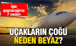 Uçakların neden çoğu beyaz?