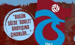 Trabzonspor'dan flaş açıklama: Kendi tarihlerindeki karanlık sayfalarla yüzleşmelidirler!