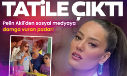 Pelin Akil tatile çıktı! İşte damga vuran o pozlar!