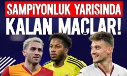 Şampiyonluk için kıyasıya yarış! İşte kalan maçlar