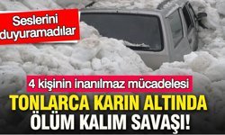 Trabzon'da çiğ faciası: Tonlarca karın altında ölüm kalım savaşı