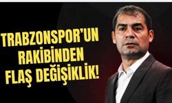 Trabzonspor’un rakibinden flaş değişik...