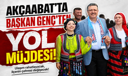 Akçaabat’ta Başkan Genç’ten yol müjdesi
