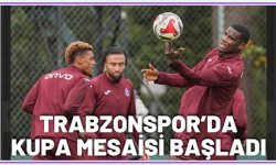 Trabzonspor'da kupa mesaisi başladı