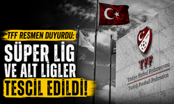 TFF resmen duyurdu: Süper Lig ve alt ligler tescil edildi