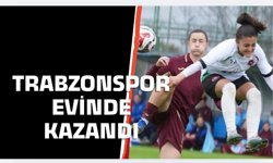 Trabzonspor kadın futbol takımı evinde galip geldi!