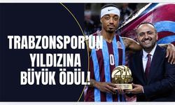 Trabzonspor'un yıldızına büyük ödül!