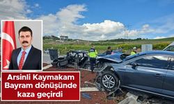 Trabzonlu kaymakam trafik kazasında yaralandı!