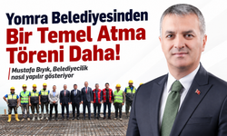 Yomra Belediyesinden Bir Temel Atma Töreni Daha!