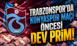 Trabzonspor'da Konyaspor maçı öncesi dev prim!