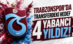 Trabzonspor'da transferdeki hedef 4 yabancı yıldız!