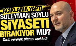 Süleyman Soylu siyaseti bırakıyor mu? Açıklama yaptı