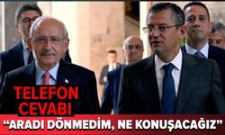 Kılıçdaroğlu telefonla aradı ama dönmedim, zaten ne konuşacağız?