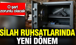 Silah ruhsatlarında yeni dönem: Güvenli kasa şartı geliyor