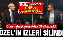 Cumhurbaşkanlığı Aday Ofisi kapatıldı, Özgür Özel'in izleri silindi