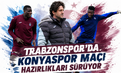 Trabzonspor’da Konyaspor maçı hazırlıkları sürüyor