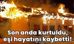 Son anda kurtuldu, eşi hayatını kaybetti!