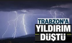 Trabzon'da yıldırım düştü: Mahalle karanlığa gömüldü