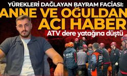 Anne ve oğlundan acı haber geldi! Bayram ziyaretinden dönüyorlardı: ATV’den dere yatağına düştüler