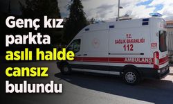 Parkta asılı halde cansız bulundu