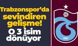 Trabzonspor’da sevindiren gelişme!