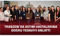 Astım hastalarına doğru tedaviyi anlattı
