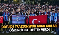 Trabzonspor Taraftarları Öğrencilere Destek Verdi