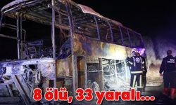 Bariyerlere çarptı! 8 ölü, 33 yaralı...