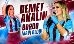 DEMET AKALIN BORDO MAVİ OLDU!